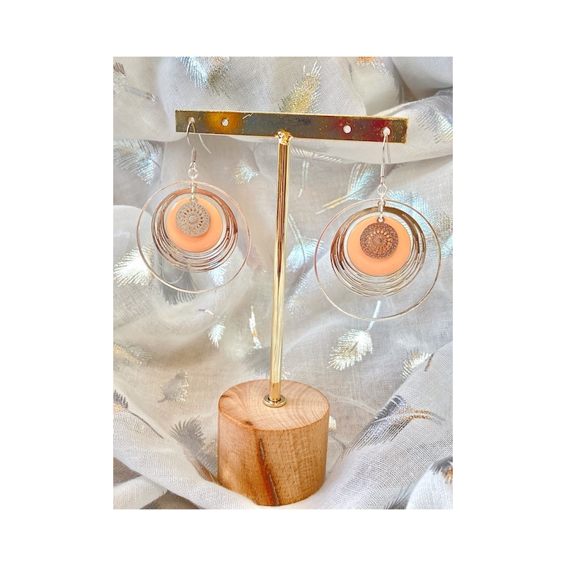 Boucles d'oreilles - Féerie poudrée