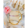 Bracelet - Jonc bohème chic - violet