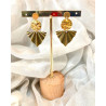 Boucles d'oreilles - BatGold