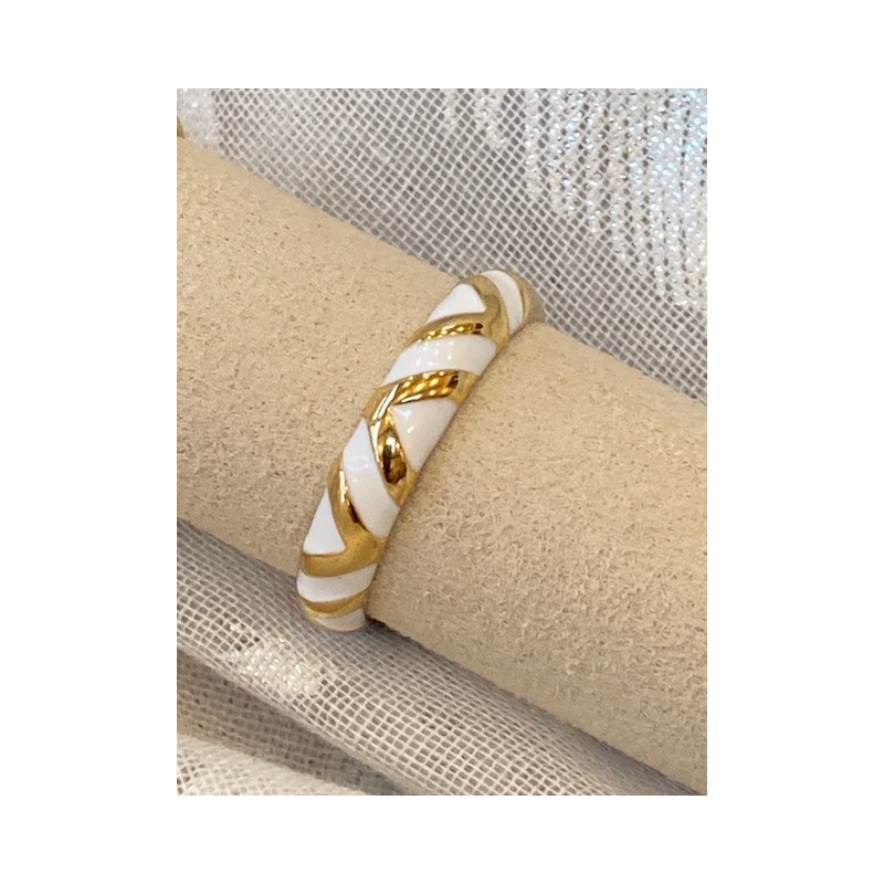 Bague - Bohème Chic - Blanche
