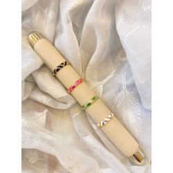 Bague - Bohème Chic - Blanche