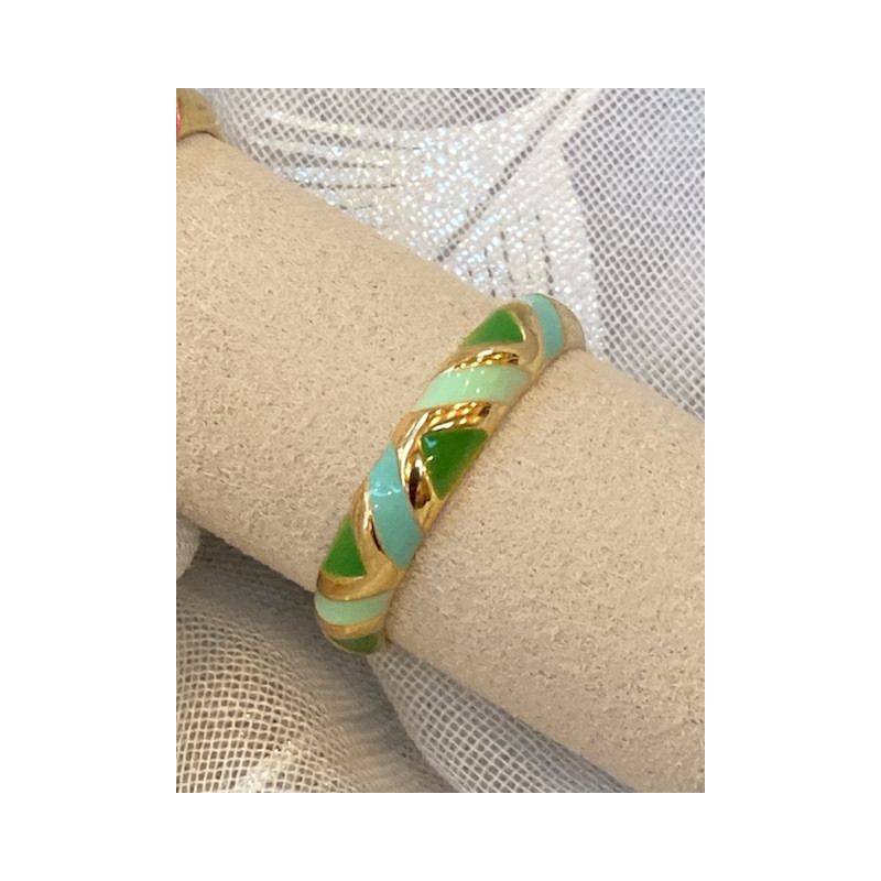 Bague - Bohème Chic - Verte