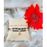 Bracelet triple - « Simple Star » - noir