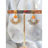 Boucles d’oreilles - Panier - Oranges
