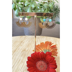 Boucles d’oreilles - Panier - Oranges