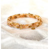 Bracelet - scintillant - cuivré