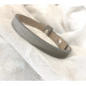 Bracelet - Cuoio - Gris