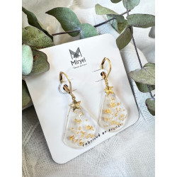Boucles d’oreilles - Étoiles d’or
