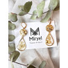 Boucles d’oreilles - Gouttes d’or
