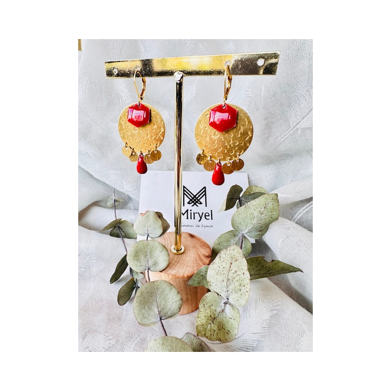 Boucles d’oreilles - Flamenco