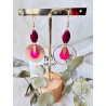 Boucles d’oreilles - Purple