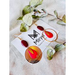 Boucles d’oreilles - Purple