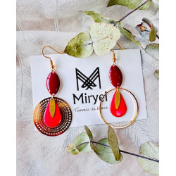 Boucles d’oreilles - Purple