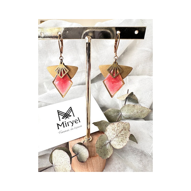 Boucles d’oreilles - Nébuleuses