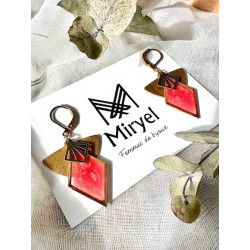 Boucles d’oreilles - Nébuleuses