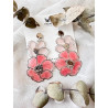 Boucles d’oreilles - Églantines