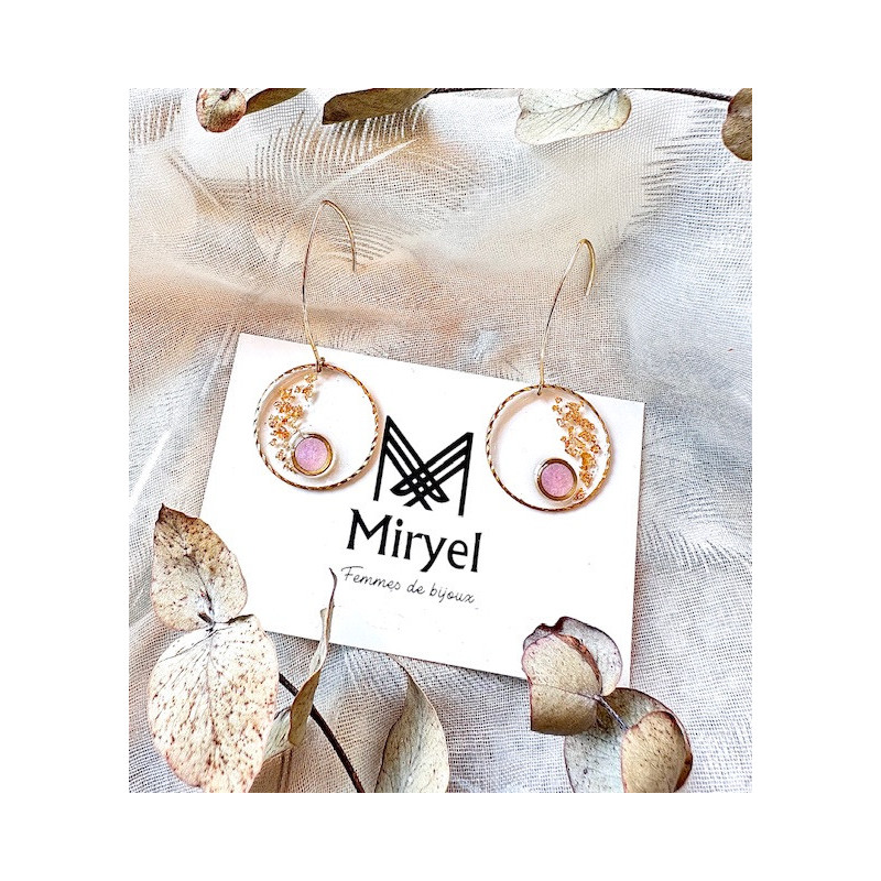 Boucles d’oreilles - Inclusions