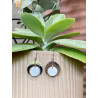 Boucles d'oreilles - Full moon