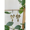 Boucles d'oreilles - Fleur de nacre