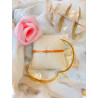 Bracelet - Jonc bohème chic - orange