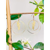 Boucles d'oreilles - Végétales